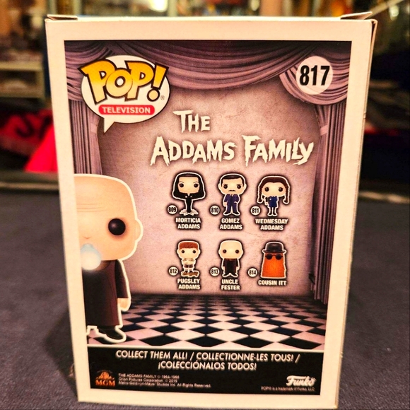 The Addams Family Uncle Fester Funko Pop - Picture 2 of 2